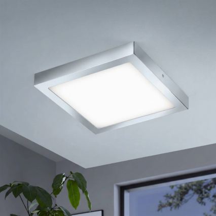 Eglo - LED RGBW Hämardatav laevalgusti FUEVA-C LED/21W/230V Bluetooth IP44 30x30 cm