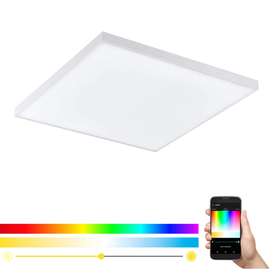 Eglo - RGB LED Hämardatav laevalgusti TURCONA-C LED/15W/230V + kaugjuhtimispult