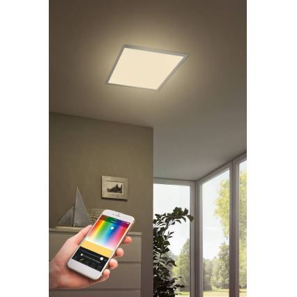 Eglo - RGB LED Hämardatav laevalgusti TURCONA-C LED/20W/230V + kaugjuhtimispult