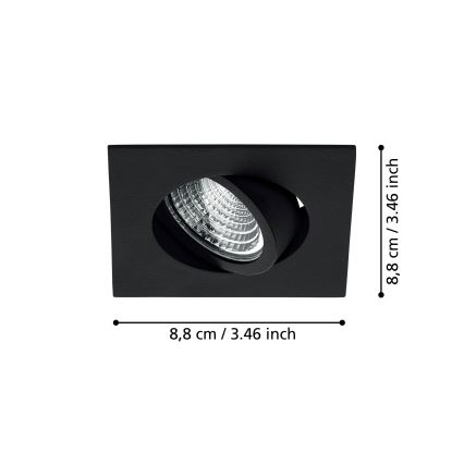 Eglo - Hämardatav LED ripplaevalgusti LED/6W/230V