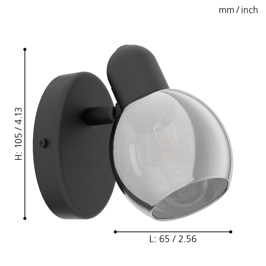 Eglo - Kohtvalgusti seinale 1xE14/10W/230V