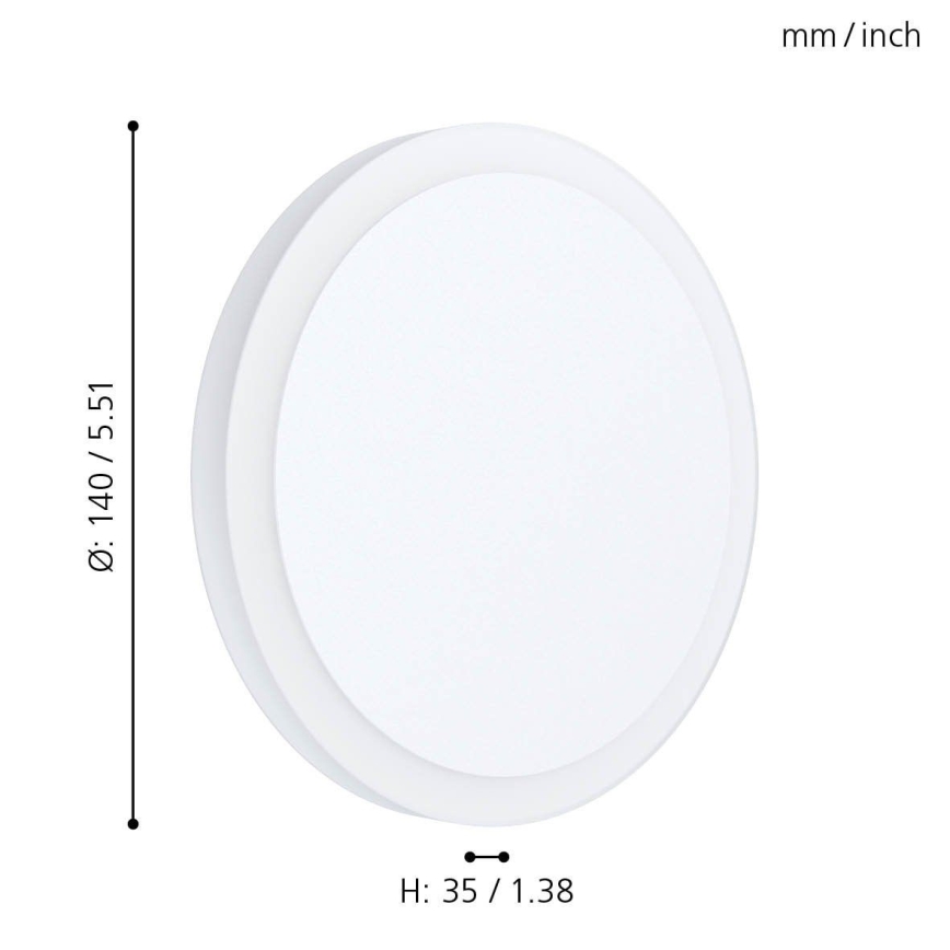 Eglo - LED-laevalgusti LED/5,4W/230V
