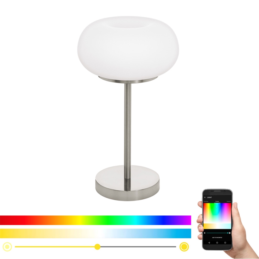 Eglo - LED RGB Hämardatav laualamp OPTICA-C LED/16W/230V d. 27,5 cm