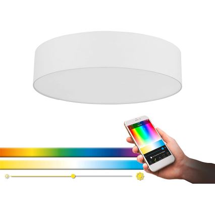 Eglo - LED RGB Hämardatav laevalgusti ROMAO-C LED/33W/230V + pult