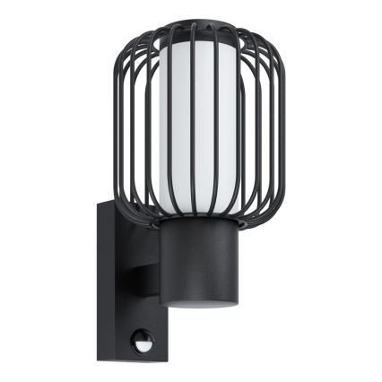 Eglo - Väli seinavalgusti koos anduriga 1xE27/28W/230V IP44