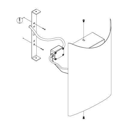 Eglo - LED Seinavalgusti õue LED/10W/230V IP44