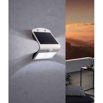 Eglo - Päikesepaneeliga valgusti anduriga LED/3,2W/3,7V 2000 mAh IP54