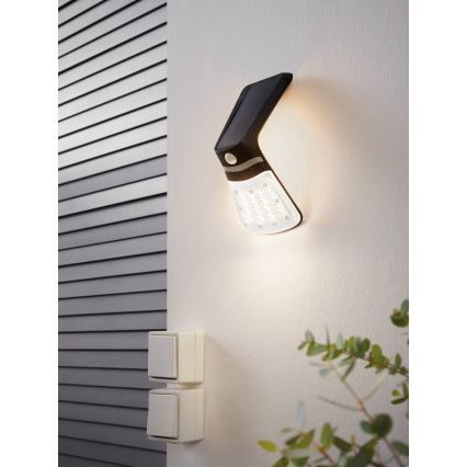 Eglo - LED Päikeselamp anduriga LED/2W/3,7V 1200 mAh IP44
