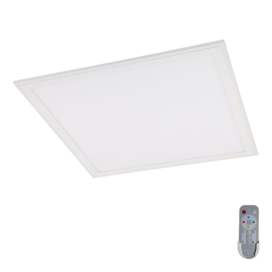 Eglo 98781 - LED RGBW Hämardatav pinnale kinnitatav valguspaneel SALOBRENA-CW LED/24W/230V 2700-6500K + kaugjuhtimispult