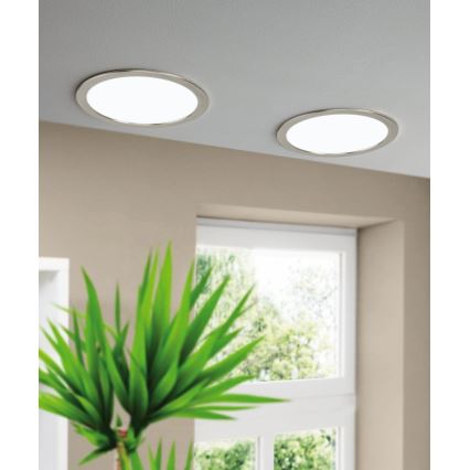 Eglo - LED hämardatav vannitoa süvistatav laevalgusti LED/16,5W/230V IP44 ZigBee Ø 21,6 cm