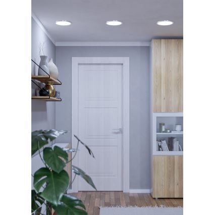 Eglo - LED hämardatav vannitoa süvistatav laevalgusti LED/16,5W/230V IP44 ZigBee Ø 21,6 cm