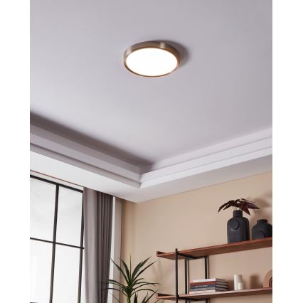 Eglo - LED Hämardatav vannitoa laevalgusti LED/19,5W/230V 2700-6500K IP44 ZigBee läbimõõt 28,5 cm