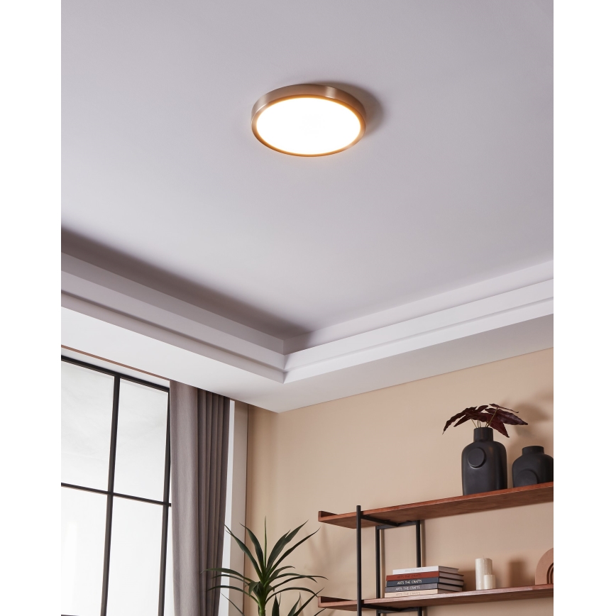 Eglo - LED Hämardatav vannitoa laevalgusti LED/19,5W/230V 2700-6500K IP44 ZigBee läbimõõt 28,5 cm