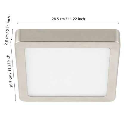 Eglo - LED Hämardatav laevalgusti vannituppa LED/19,5W/230V 2700-6500K IP44 ZigBee