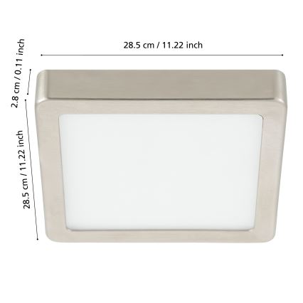 Eglo - LED Hämardatav laevalgusti vannituppa LED/19,5W/230V 2700-6500K IP44 ZigBee