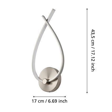 Eglo - LED Seinavalgusti LED/10W/230V