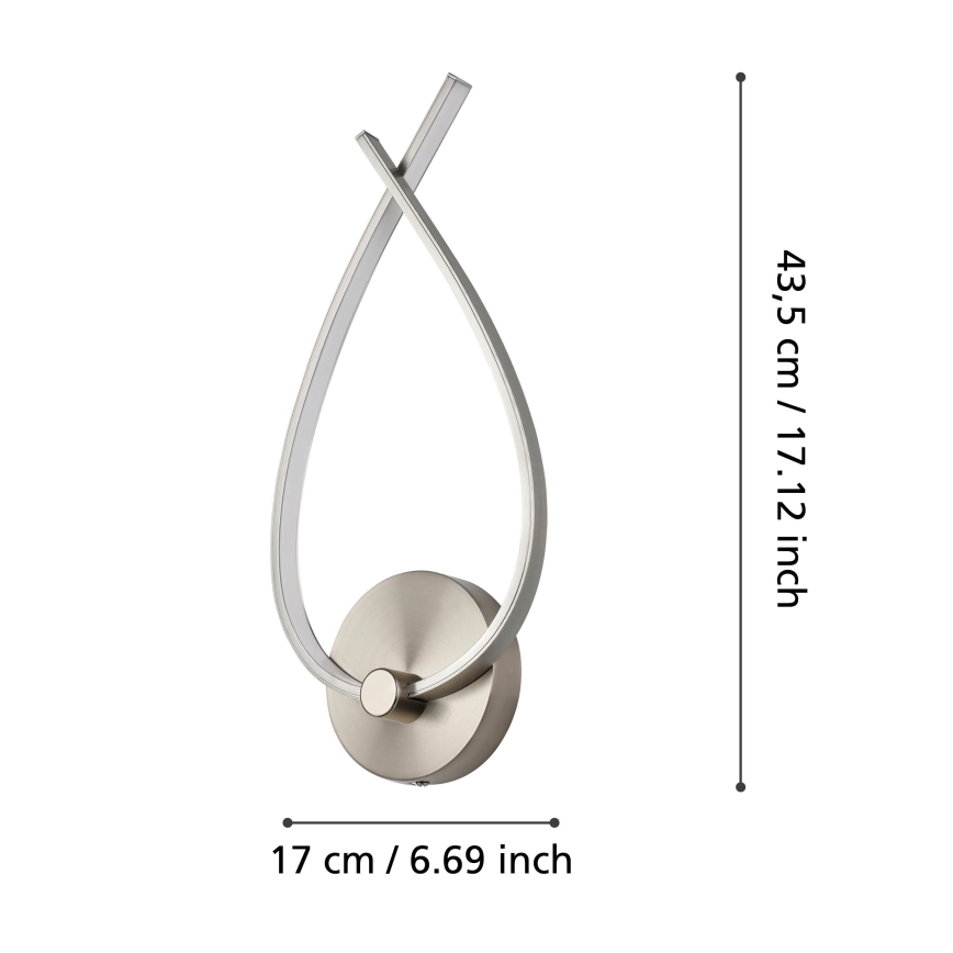 Eglo - LED Seinavalgusti LED/10W/230V