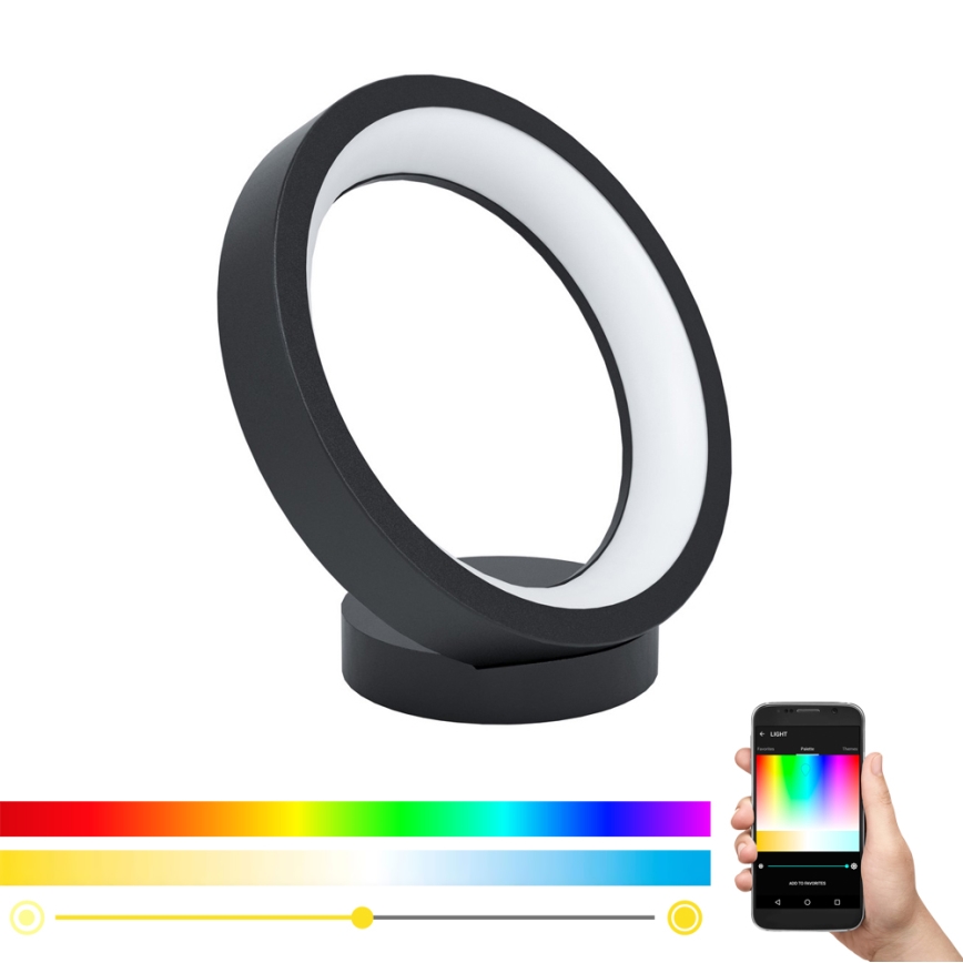 Eglo 99029 - LED RGB hämardatav lauavalgusti MARGHERA-C LED/16W/230V