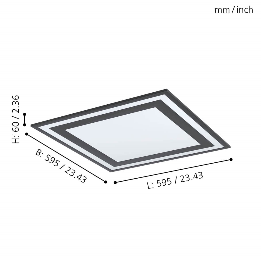 Eglo - LED-laevalgusti LED/36W/230V