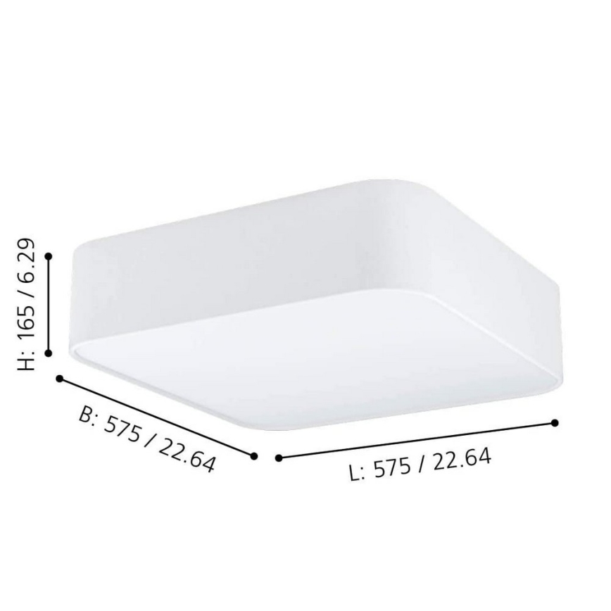 Eglo - Laevalgusti 5xE27/25W/230V