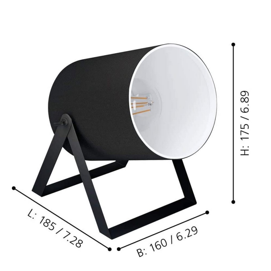 Eglo - Laualamp 1xE27/25W/230V