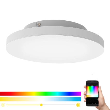 Eglo - LED RGB Hämardatav laevalgusti TURCONA-C LED/15W/230V + Pult