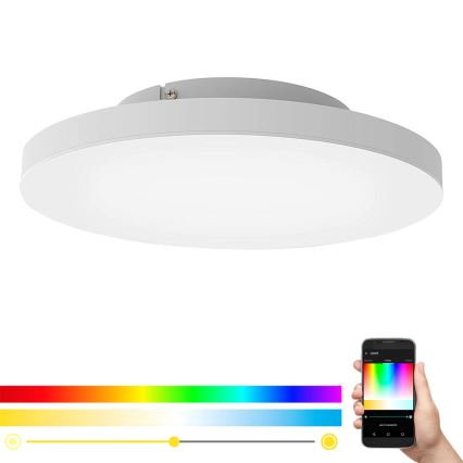 Eglo - LED RGB Hämardatav laevalgusti TURCONA-C LED/20W/230V + Pult