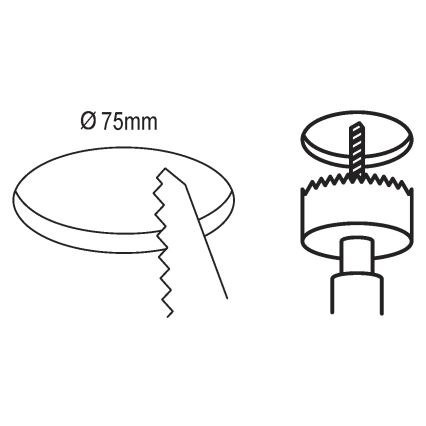 Eglo - LED Rippvalgusti vannituppa LED/2.7W/230V IP44