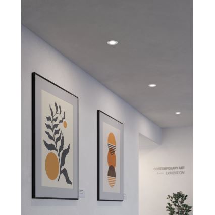 Eglo - LED-vannitoa süvistatav laevalgusti LED/2,7W/230V IP44 läbimõõt 8,6 cm