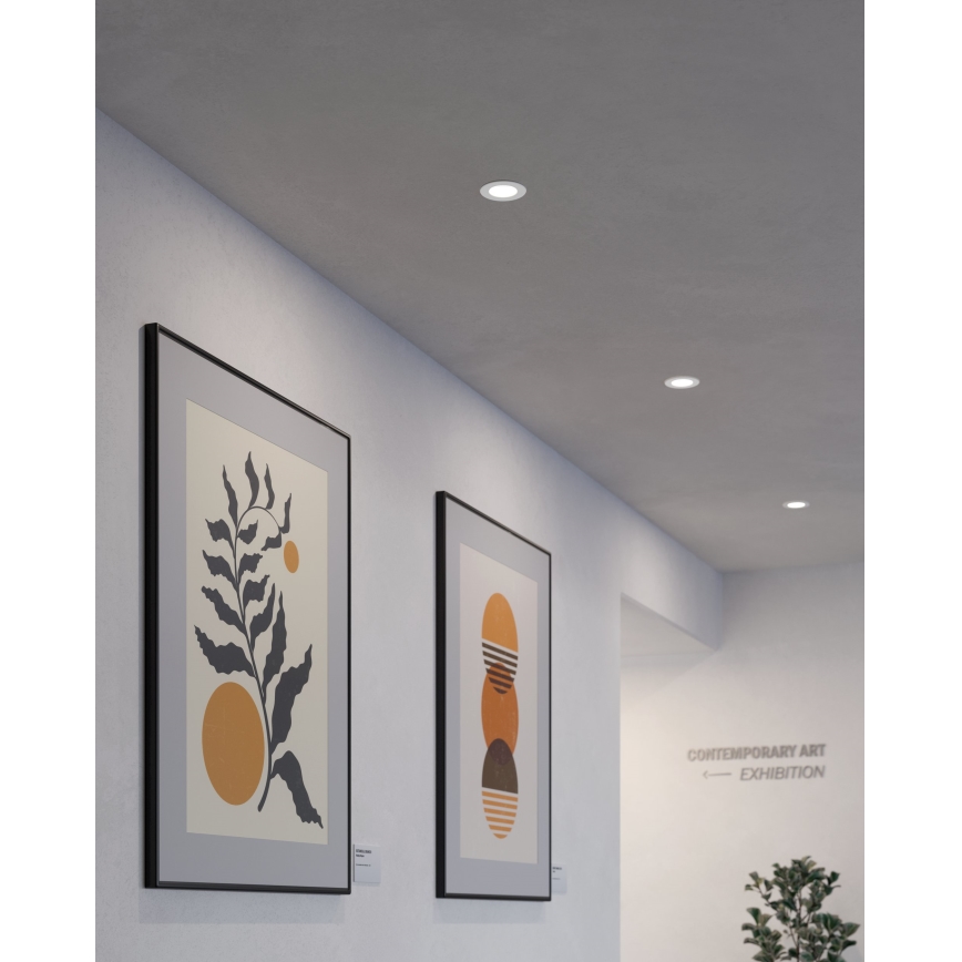 Eglo - LED-vannitoa süvistatav laevalgusti LED/2,7W/230V IP44 läbimõõt 8,6 cm