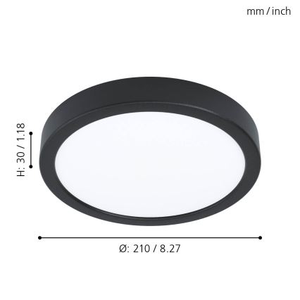 Eglo - LED laelamp LED/16,5 W/230 V Ø 21 cm