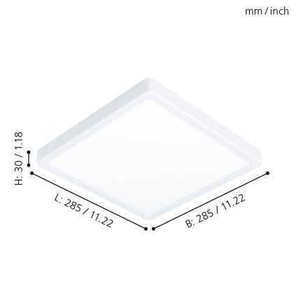 Eglo - LED-laevalgusti LED/20W/230V