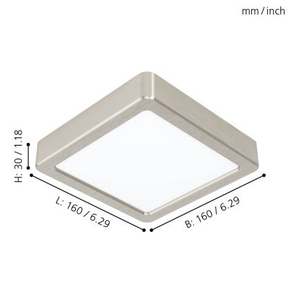 Eglo - LED-laevalgusti LED/10,5W/230V