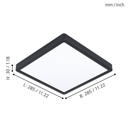 Eglo - LED-laevalgusti LED/20W/230V