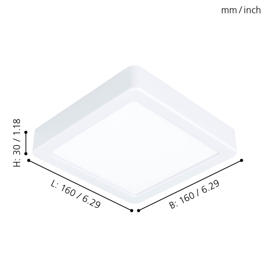Eglo - LED-laevalgusti  LED/10,5W/230V