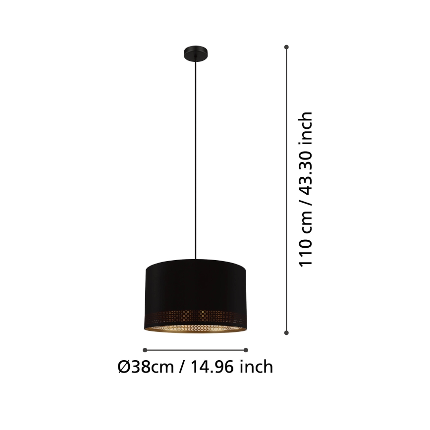 Eglo - Lühter 1xE27/40W/230V