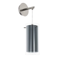 Eglo 99288 - Seinavalgusti PINTO TEKSTIIL 1xE27/16W/230V