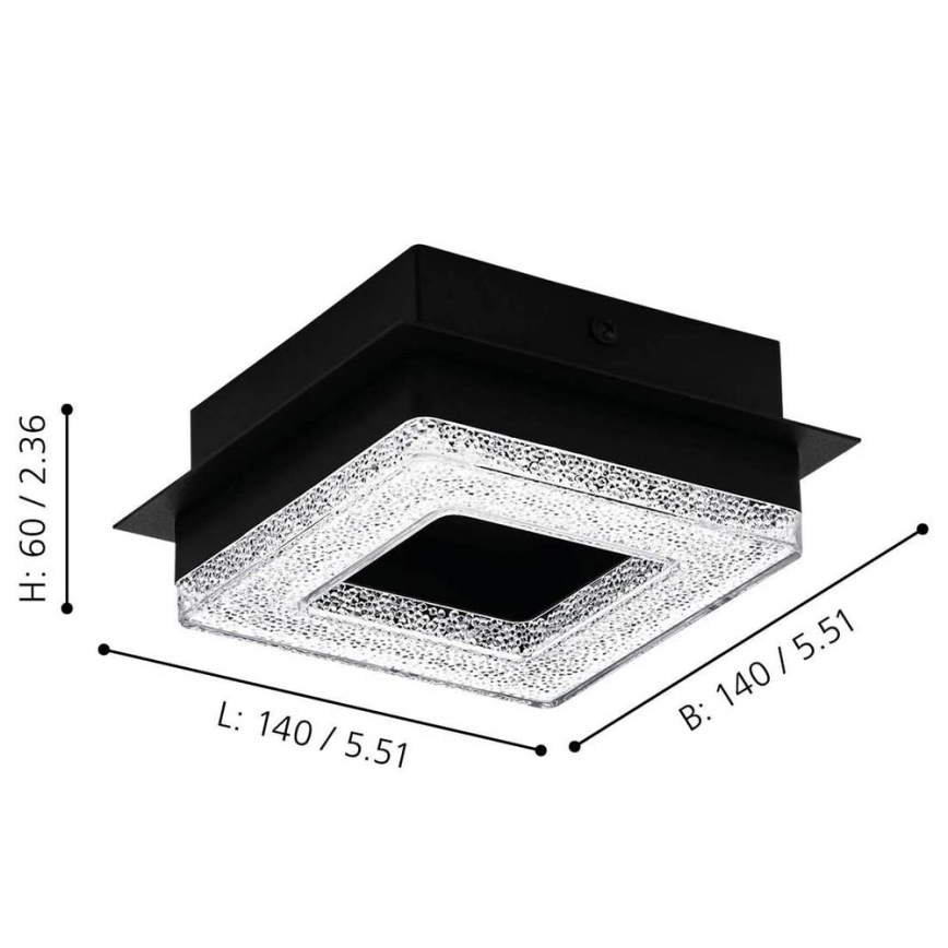 Eglo - LED-laevalgusti 4xLED/4W/230V
