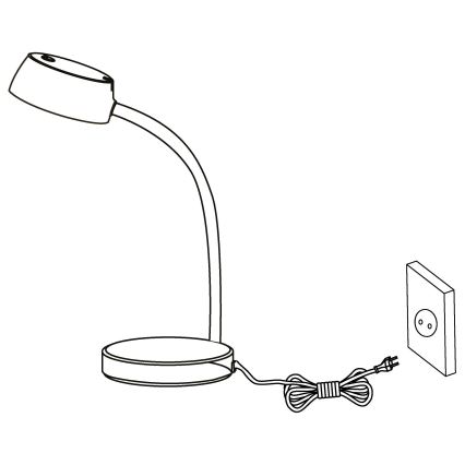 Eglo - LED Laualamp LED/4.5W/230V