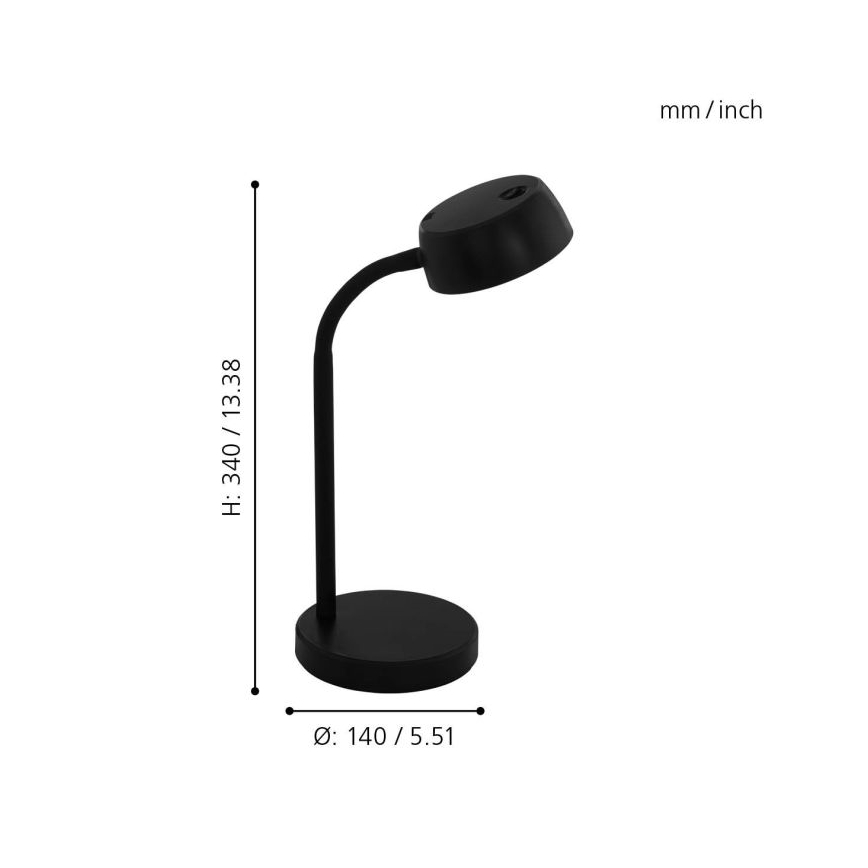 Eglo - LED Laualamp LED/4.5W/230V
