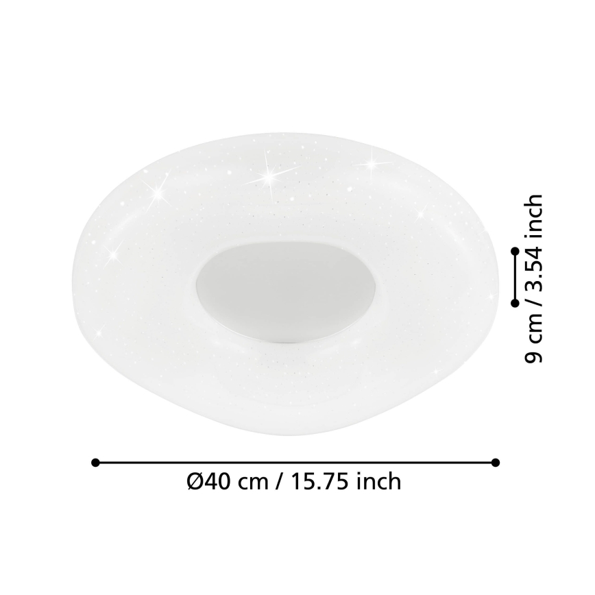 Eglo - LED Hämardatav laevalgusti LED/18W/230V + kaugjuhtimispult