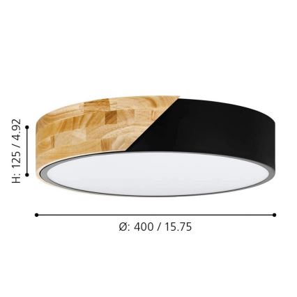 Eglo - Laevalgusti 2xE27/28W/230V