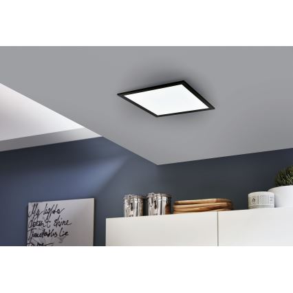 Eglo - LED RGB Hämardatav laevalgusti SALOBRENA-C LED/16W/230V 30x30 cm + kaugjuhtimispult