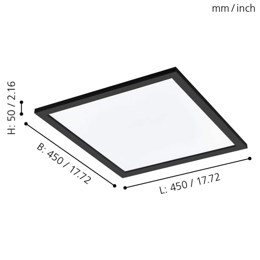 Eglo - LED RGBW Hämardatav laevalgusti SALOBRENA-C LED/20W/230V + Pult