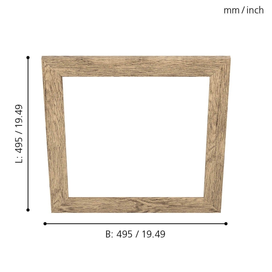 Eglo - Raam valgustile SALOBRENA 450x450 mm