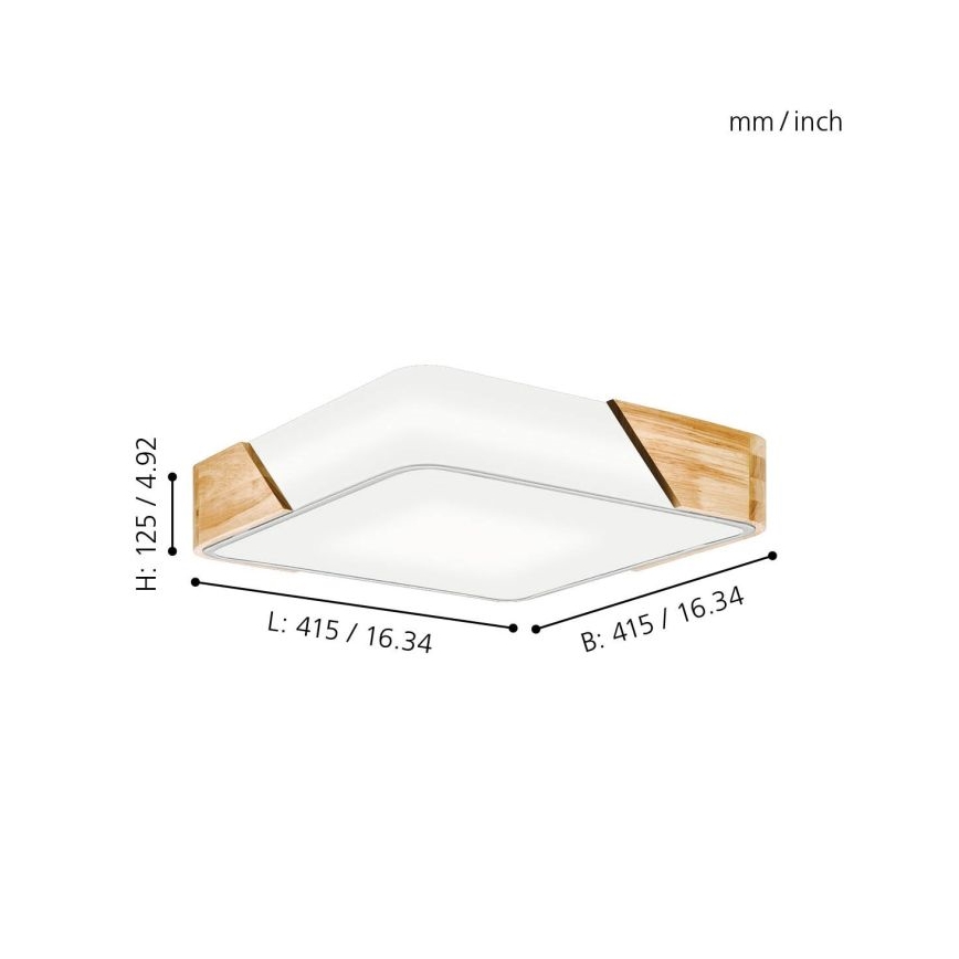 Eglo - Laevalgusti 2xE27/28W/230V