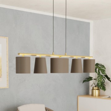 Eglo 99487 - Ripplühter kaablitega ALMEIDA 5xE14/40W/230V