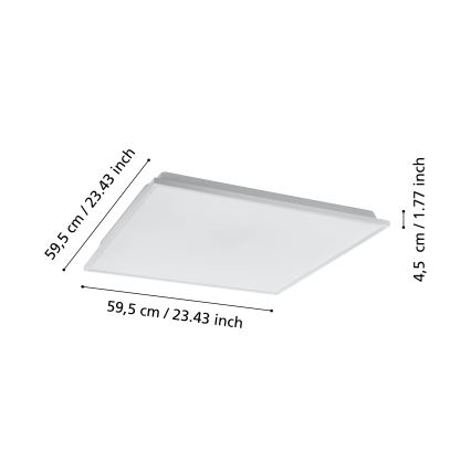 Eglo  - LED Hämardatav laevalgusti LED/31,8W/230V 2700-6500K ZigBee