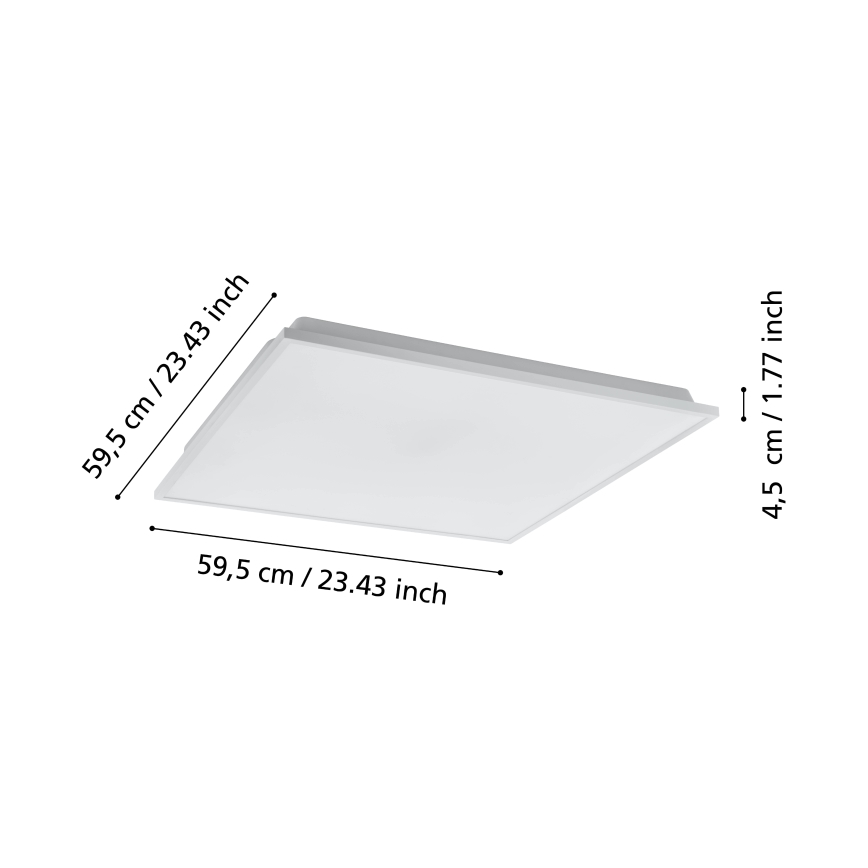 Eglo  - LED Hämardatav laevalgusti LED/31,8W/230V 2700-6500K ZigBee
