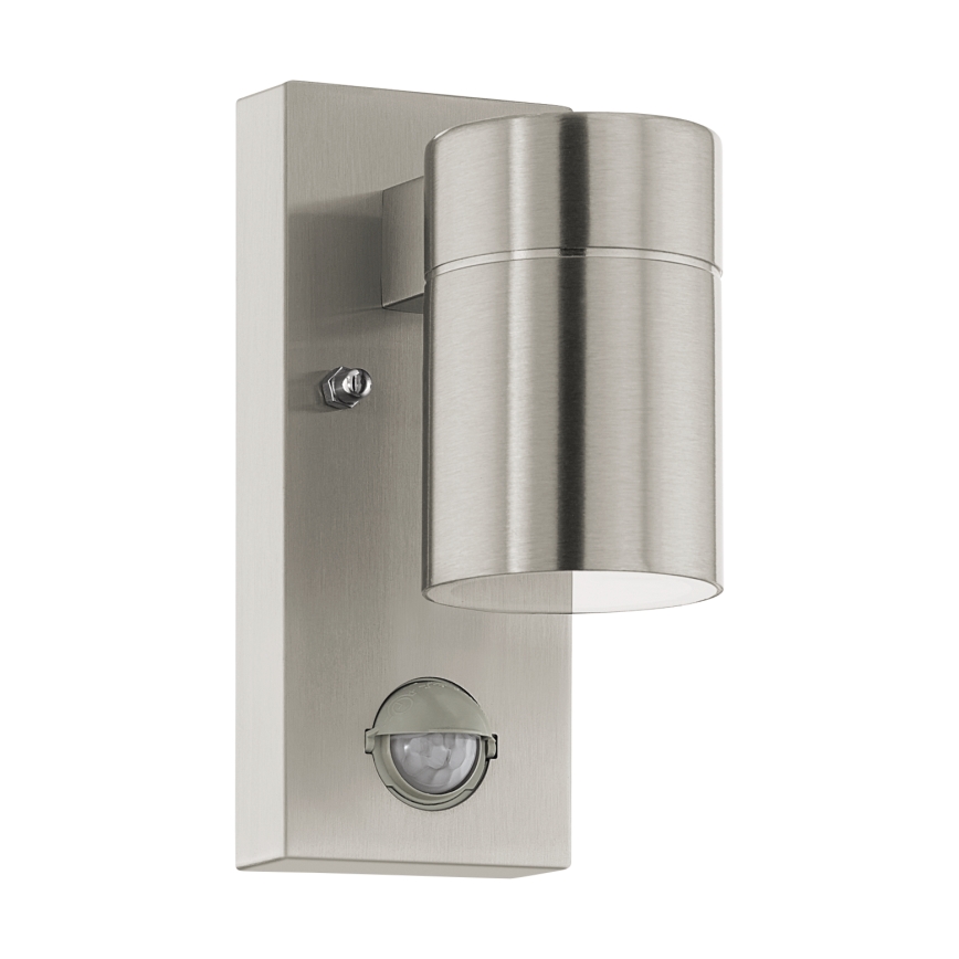 Eglo 99569 - LED Väli seinavalgusti anduriga RIGA 1xGU10/3W/230V IP44